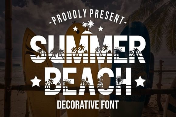 Capturing the Vibe: The Summer Beach Font for Creative Projects