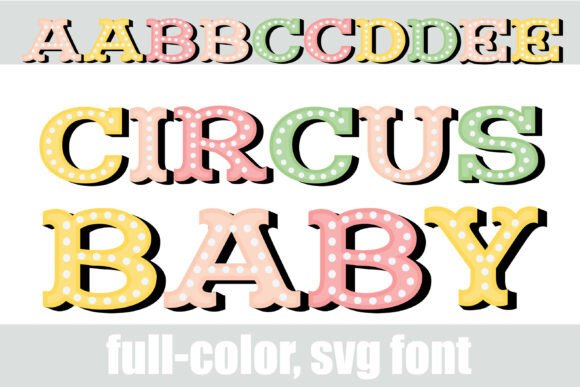 Circus Baby: Marquee Lights Meet Modern Charm