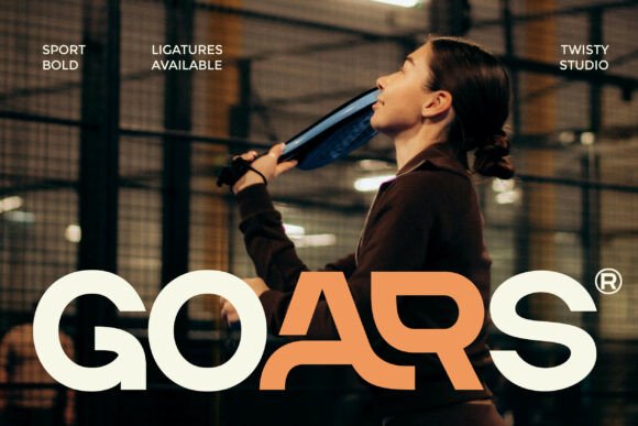 Goars: The Typeface Built for Speed and Strength