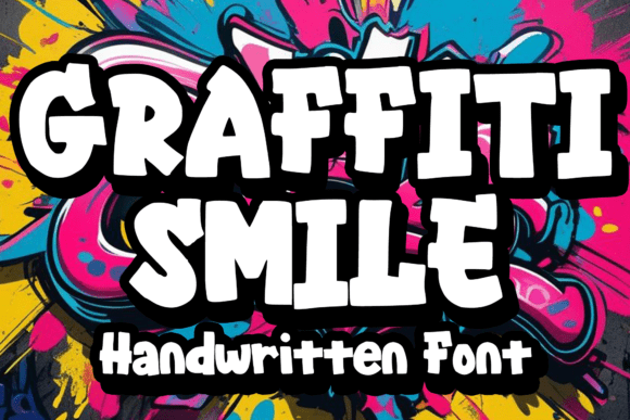 Graffiti Smile: Unleashing Playful Energy in Your Brand