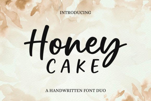 Honey Cake Font: A Sweet Choice for Handwritten Design