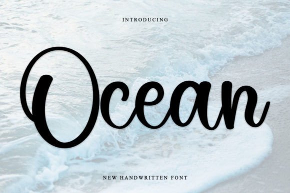 Ocean Font: Capturing the Fluid Grace of the Sea in Your Designs