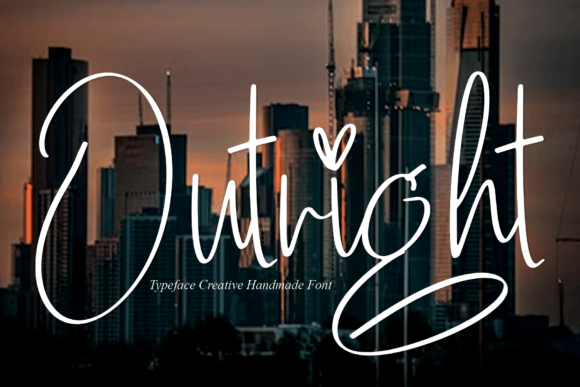 Outright: The Sweet Handwritten Font for Joyful Design