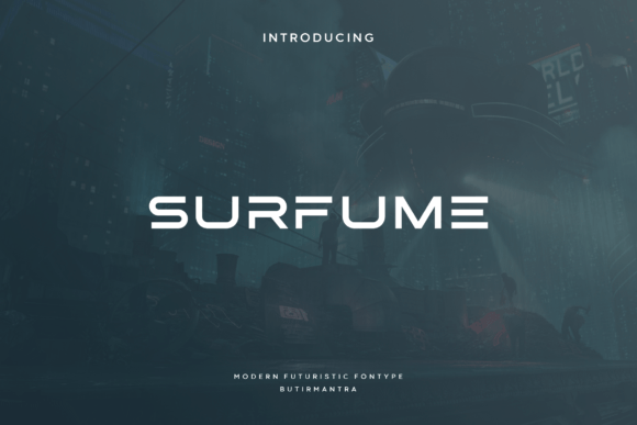 Surfume: A Futuristic Font for Modern Visual Communication