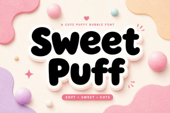 Sweet Puff: The Typeface That Makes Kids' Designs Pop