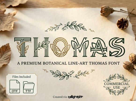 Thomas: Where Botanical Grace Meets Architectural Precision