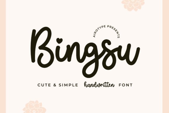 Why Bingsu Font Brings a Playful, Handwritten Vibe to Any Project